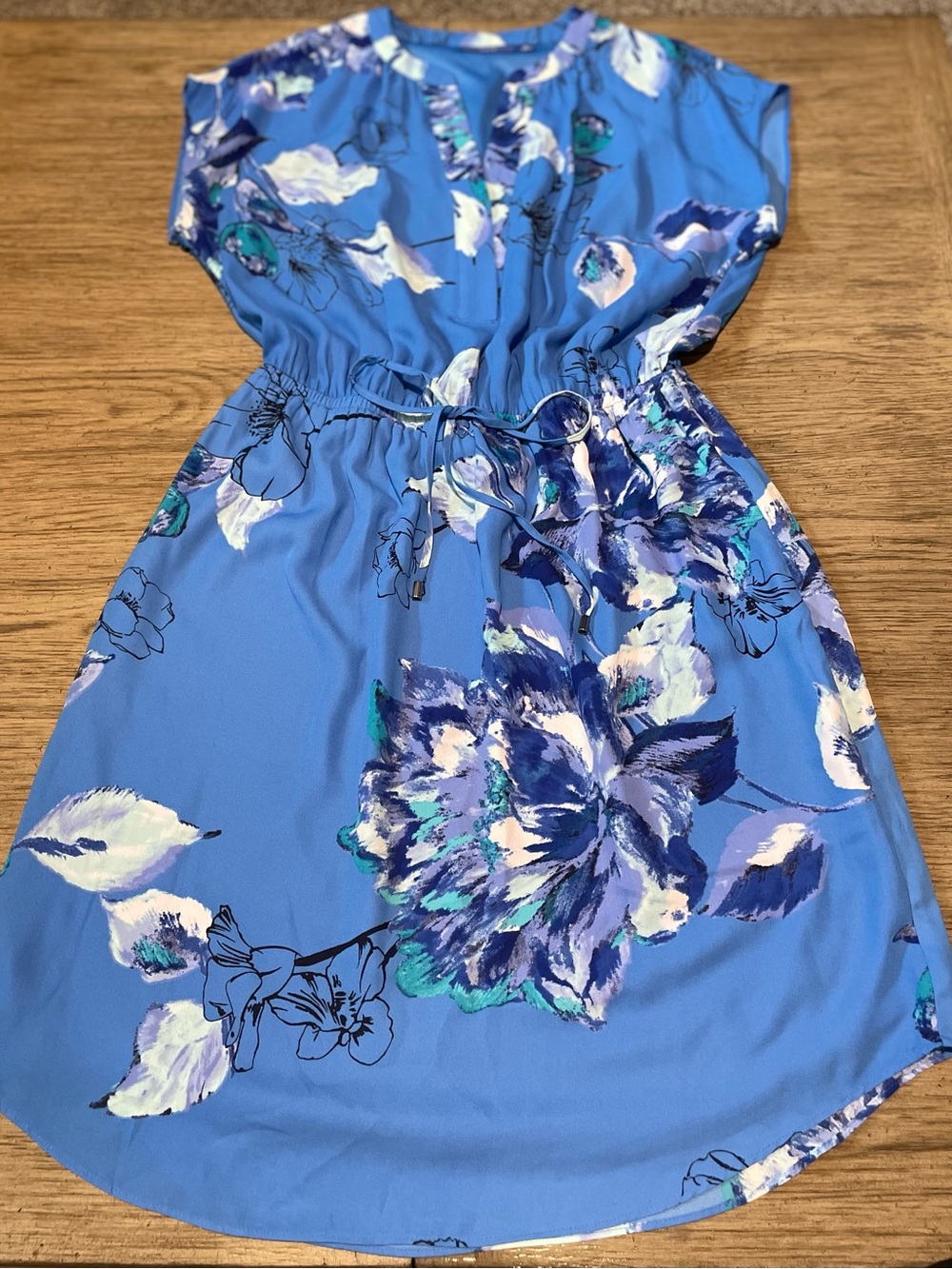 Apt 9 women’s dress,
Medium, blue, like new